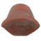 Holle beginvorst Monier oud rood gepatineerd (1880)