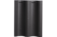 Dakpan Monier Low pitch system zwart