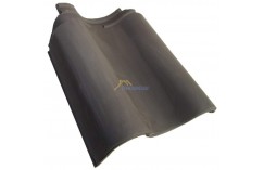 Gevelpan links Monier Grote Romaanse blauw gesmoord