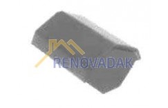 Nokvorst Monier Tuile plat platinagrijs