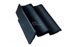 Gevelpan links Monier Aerlox, Novo+, zwart