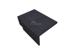 5/4 gevelpan links Monier Horizon zwart Novo+