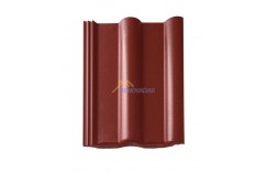 Dakpan Monier Frankfurter bordeaux Protegon mat
