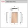 Linker gevelpan Koramic Actua 10 EB Rood Engobe