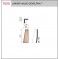 Linker halve gevelpan Koramic Leipan 301 Toscane Engobe