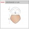 Vorstenhoed 3 x halfronde vorst 1200 Koramic Natuurrood Naturel
